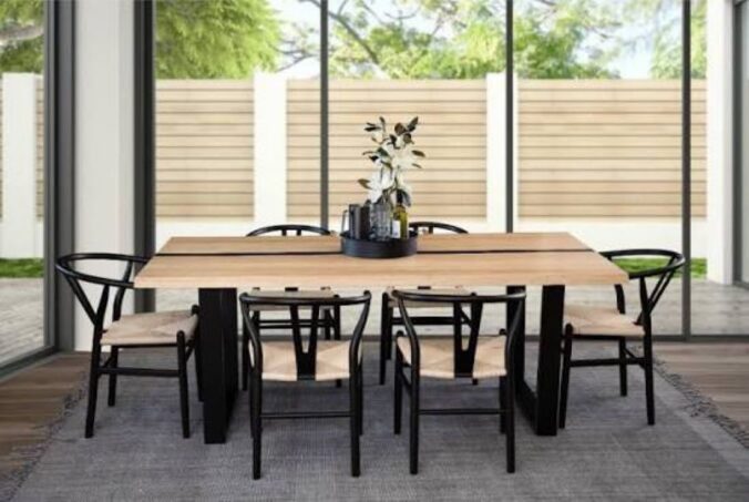 dining table and chairs set